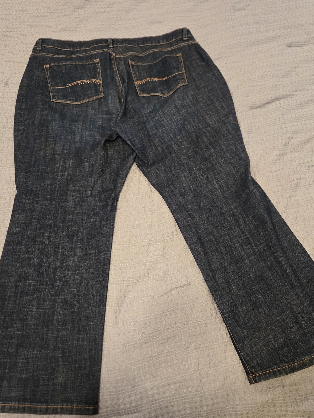Lee Modern Series Curvy Fit Bootcut Jeans — Dark Wash — Size 20W Petite